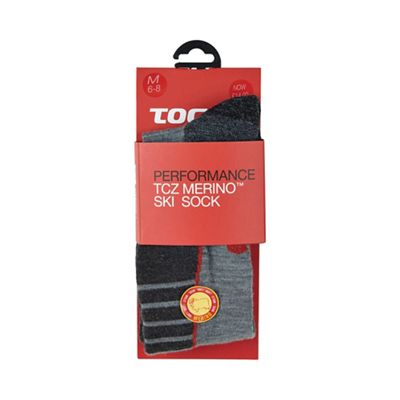 Tog 24 Grey marl alpach merino ski socks